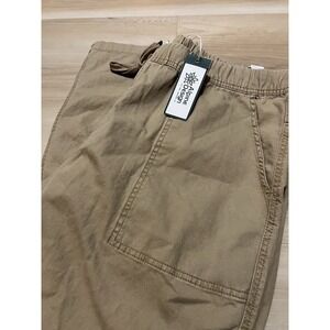 Alpine Design Pants Men's XXL Short Sahara Sand Hike Pant Organic Cotton Outdoor